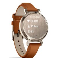 Умные часы Garmin Lily 2 Classic (кремовое золото/коричневый) - Превью изображения №3 — Интернет-магазин Time-Shop