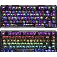 Клавиатура Redragon Elf Pro (прозрачный/черный) - Превью изображения №2 — Интернет-магазин Time-Shop