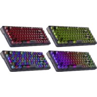 Клавиатура Redragon Elf Pro (прозрачный/черный) - Превью изображения №4 — Интернет-магазин Time-Shop