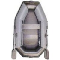 Гребная лодка Vivax К220 с ковриком-сланью (без киля, серый/черный) - Превью изображения №4 — Интернет-магазин Time-Shop