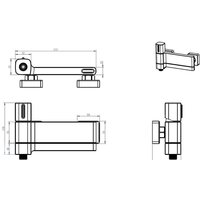 Смеситель Esko Abu Dhabi ABU54 - Превью изображения №2 — Интернет-магазин Time-Shop