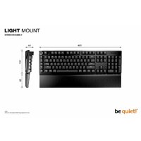 Клавиатура be quiet! Light Mount Silent Tactile BT004US - Превью изображения №9 — Интернет-магазин Time-Shop