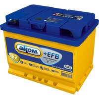 AKOM +EFB 62e (62 А·ч)
