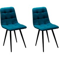 Стул Аленушка Мебель Агат (2шт, океан) - Превью изображения №2 — Интернет-магазин Time-Shop