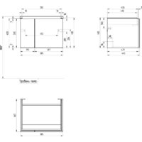  Cersanit Тумба под умывальник Colour 60 64258 - Превью изображения №10 — Интернет-магазин Time-Shop