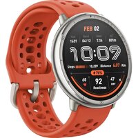 Умные часы Amazfit Active 2 Premium (серебристый, с черным кожаным ремешком) - Превью изображения №7 — Интернет-магазин Time-Shop