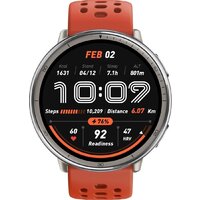 Умные часы Amazfit Active 2 Premium (серебристый, с черным кожаным ремешком) - Превью изображения №6 — Интернет-магазин Time-Shop