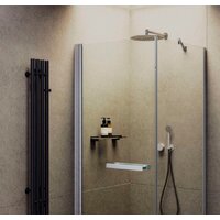 Душевой уголок MaybahGlass MGY-1312-5 (бесцветное стекло/хром матовый) - Превью изображения №3 — Интернет-магазин Time-Shop
