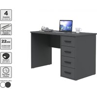 Стол Интерлиния Skill-07 (антрацит/антрацит) - Превью изображения №4 — Интернет-магазин Time-Shop