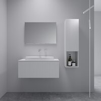  ЗОВ Тумба с умывальником Кито 70 K70LW0MFWPM-LDSPW6002 (флавио белый) - Превью изображения №5 — Интернет-магазин Time-Shop