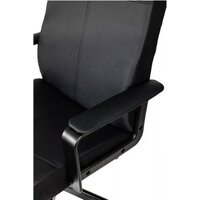 Офисное кресло Бюрократ Dominus (черный, экокожа) - Превью изображения №4 — Интернет-магазин Time-Shop