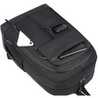 Городской рюкзак Miru Sallerus 15.6 (черный) - Превью изображения №22 — Интернет-магазин Time-Shop