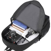 Городской рюкзак Miru Sallerus 15.6 (черный) - Превью изображения №20 — Интернет-магазин Time-Shop