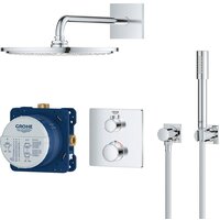 Душевая система  Grohe Grohtherm 34730000 - Превью изображения №3 — Интернет-магазин Time-Shop