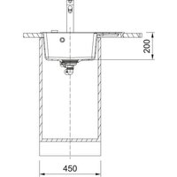 Кухонная мойка Franke Centro CNG 611-62 TL 114.0740.851 (оникс) - Превью изображения №4 — Интернет-магазин Time-Shop