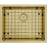 Кухонная мойка Kernau KSS U 61.1 1B SS Gold - Превью изображения №1 — Интернет-магазин Time-Shop