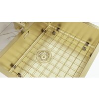 Кухонная мойка Kernau KSS U 61.1 1B SS Gold - Превью изображения №7 — Интернет-магазин Time-Shop