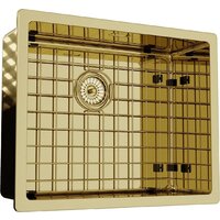 Кухонная мойка Kernau KSS U 61.1 1B SS Gold - Превью изображения №3 — Интернет-магазин Time-Shop