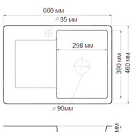 Кухонная мойка БелЭворс Styl (черный) - Превью изображения №2 — Интернет-магазин Time-Shop