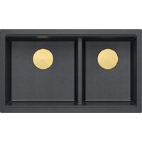 Кухонная мойка Quadron HQL7645U8_PVDG1_U - Превью изображения №2 — Интернет-магазин Time-Shop