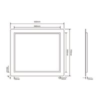  Roxen Зеркало Irida 510185-80 80х70 - Превью изображения №9 — Интернет-магазин Time-Shop