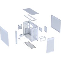 Корпус ASUS Prime AP303 Tempered Glass Panel (белый) - Превью изображения №5 — Интернет-магазин Time-Shop