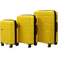 Чемодан-спиннер Pride РР-203 (L, желтый) - Превью изображения №10 — Интернет-магазин Time-Shop