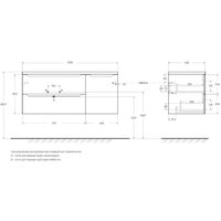  BelBagno Тумба под умывальник ETNA-1200-2C-1A-SO-RW-L - Превью изображения №2 — Интернет-магазин Time-Shop
