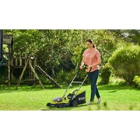 Газонокосилка Ryobi RY18LMH37A-250 Hybrid (с 2-мя АКБ) - Превью изображения №3 — Интернет-магазин Time-Shop