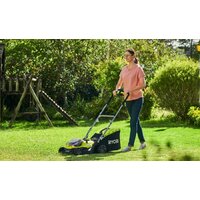 Газонокосилка Ryobi RY18LMH37A-250 Hybrid (с 2-мя АКБ) - Превью изображения №5 — Интернет-магазин Time-Shop