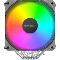 Кулер для процессора Montech NX600 ARGB (черный) - Превью изображения №2 — Интернет-магазин Time-Shop