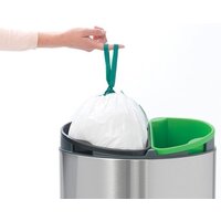 Система сортировки мусора Brabantia Touch Bin Recycle 10+23 л (стальной матовый) - Превью изображения №4 — Интернет-магазин Time-Shop
