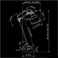 Настольная лампа Lightstar 765917 - Превью изображения №2 — Интернет-магазин Time-Shop
