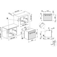 Электрический духовой шкаф Smeg SFP67C1TAO - Превью изображения №7 — Интернет-магазин Time-Shop