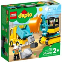 LEGO Duplo 10931 Грузовик и гусеничный экскаватор