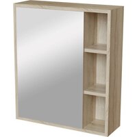  Mixline Шкаф с зеркалом для ванной Милтон-60 557615 - Превью изображения №2 — Интернет-магазин Time-Shop