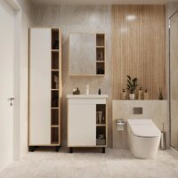  Mixline Шкаф с зеркалом для ванной Милтон-60 557615 - Превью изображения №5 — Интернет-магазин Time-Shop