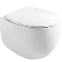 Унитаз подвесной Roxen Egg в комплекте с инсталляцией StounFix Dual Fresh 6 в 1 968031 (кнопка: золото глянцевое ) - Превью изображения №4 — Интернет-магазин Time-Shop