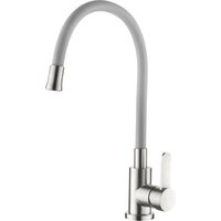 Кухонная мойка БелЭворс Со смесителем и дозатором Styl L + L74004-9 + L405-1 (серый/сатин) - Превью изображения №3 — Интернет-магазин Time-Shop