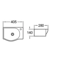 Умывальник SantiLine SL-2018L - Превью изображения №2 — Интернет-магазин Time-Shop