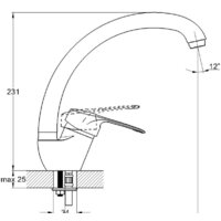 Смеситель Solone LOP4-A043 - Превью изображения №2 — Интернет-магазин Time-Shop