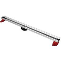 Трап/канал Berges Wasserhaus Super Slim 400 (матовый хром) - Превью изображения №4 — Интернет-магазин Time-Shop