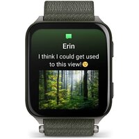 Умные часы Garmin Venu X1 (титановый/зеленый) - Превью изображения №4 — Интернет-магазин Time-Shop