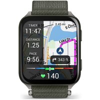 Умные часы Garmin Venu X1 (титановый/зеленый) - Превью изображения №3 — Интернет-магазин Time-Shop