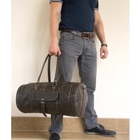 Дорожная сумка Carlo Gattini Sinfonica Belforte 4011-04 (темно-коричневый) - Превью изображения №4 — Интернет-магазин Time-Shop