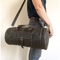 Дорожная сумка Carlo Gattini Sinfonica Belforte 4011-04 (темно-коричневый) - Превью изображения №5 — Интернет-магазин Time-Shop