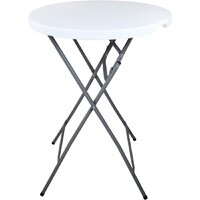 Calviano складной, пластиковый, круглый 80 см (белый)