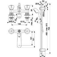 Смеситель KFA Standard 30531200 - Превью изображения №2 — Интернет-магазин Time-Shop