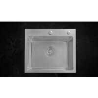 Кухонная мойка Astir Satin 50x44 (с сифоном, дозатором и коландером) - Превью изображения №7 — Интернет-магазин Time-Shop