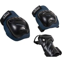 Hudora Biomechanisches Protektoren Set Comfort 83053 (S, blue)